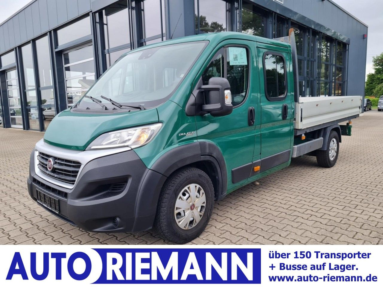 Fiat Ducato 35 Doka L5 Maxi 180 AHK KOMFORT STANDHEIZ - Open body delivery van, Combi van: picture 1 Fiat Ducato 35 Doka L5 Maxi 180 AHK KOMFORT STANDHEIZ - Open body delivery van, Combi van: picture 1
