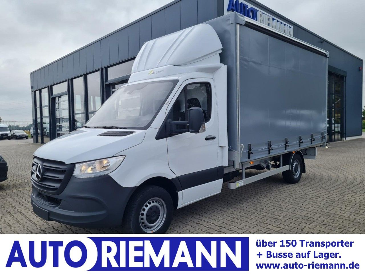 Mercedes-Benz Sprinter 315 Cdi Pritsche Schiebe Plane RWD - Curtain side van: picture 1 Mercedes-Benz Sprinter 315 Cdi Pritsche Schiebe Plane RWD - Curtain side van: picture 1
