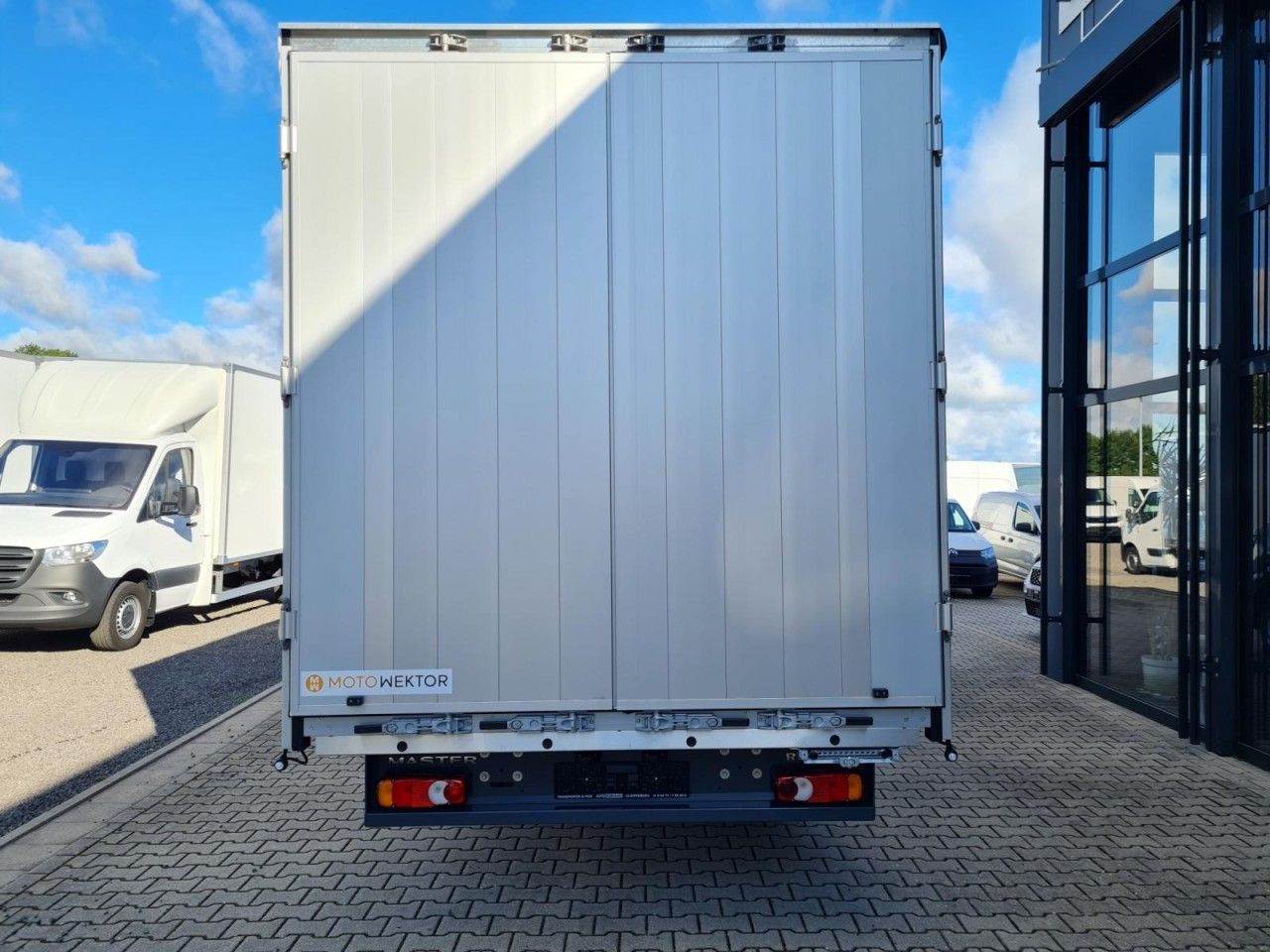 Curtain side van Renault Master 35 Pritsche Schiebe Plane dCi 170 Navi Ap: picture 18