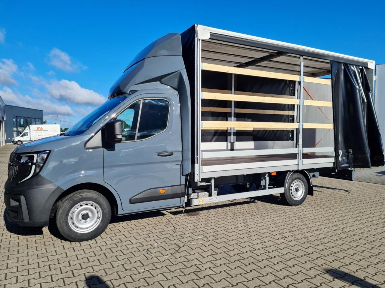 Curtain side van Renault Master 35 Pritsche Schiebe Plane dCi 170 Navi Ap: picture 22