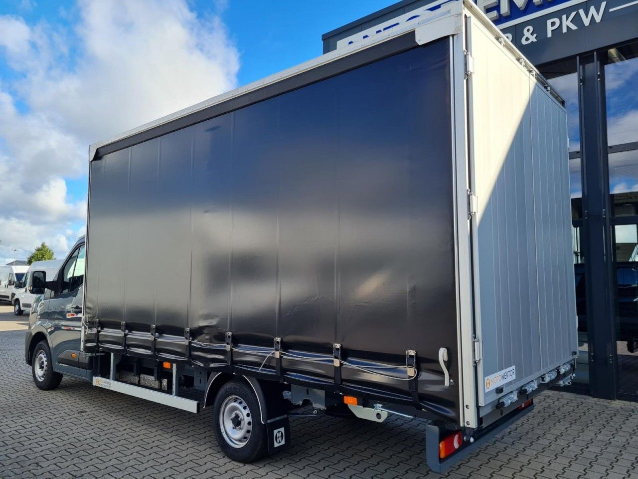 Curtain side van Renault Master 35 Pritsche Schiebe Plane dCi 170 Navi Ap: picture 7