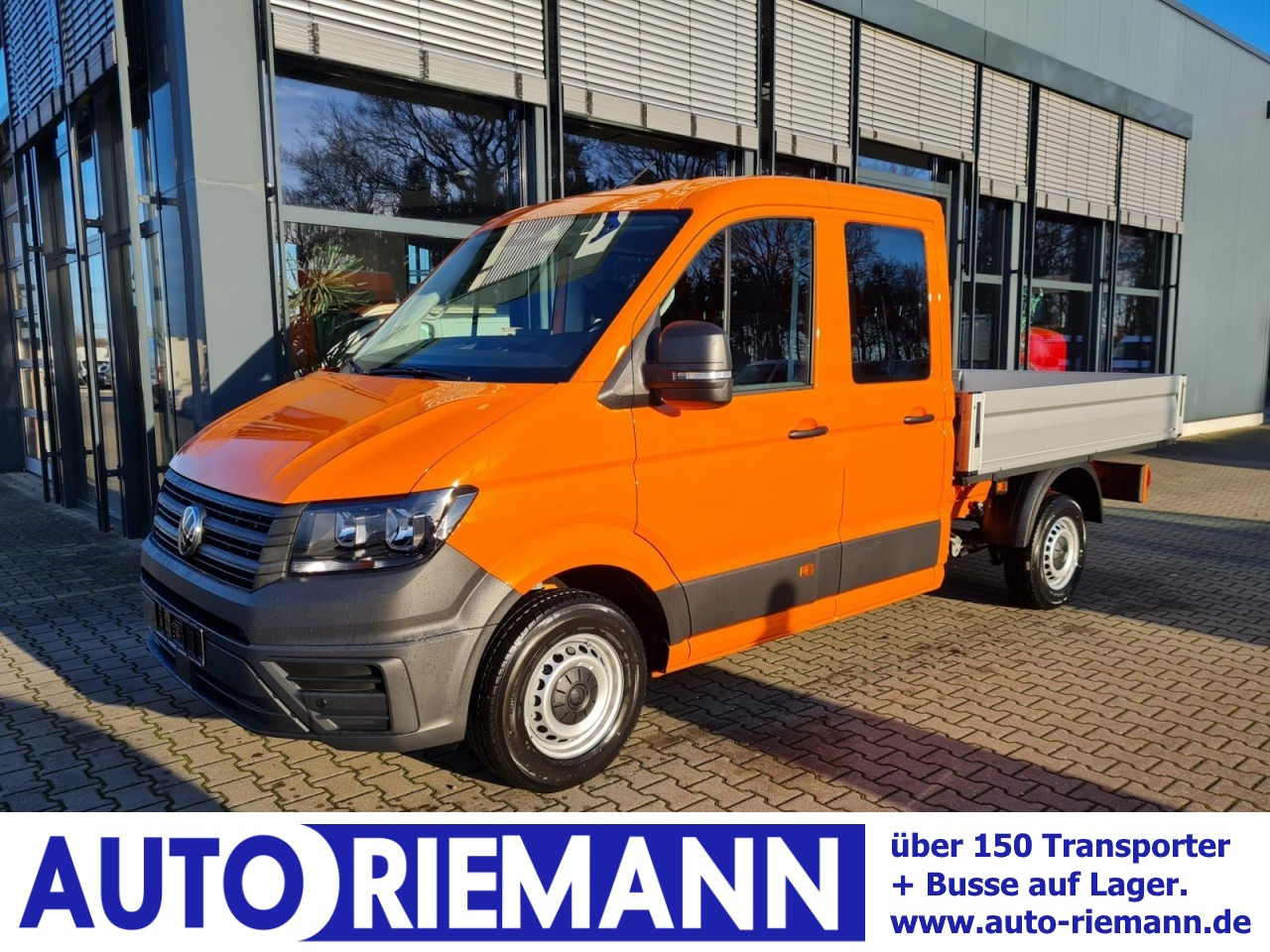 Volkswagen Crafter 35 Doka Pritsche MR AHK KLIMA PDC TEMPOMAT - Open body delivery van, Combi van: picture 1 Volkswagen Crafter 35 Doka Pritsche MR AHK KLIMA PDC TEMPOMAT - Open body delivery van, Combi van: picture 1