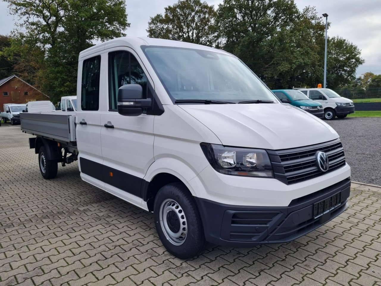 Volkswagen Crafter 35 Doka TDI Pritsche L4 AHK Komfortsitz - Open body delivery van, Combi van: picture 3 Volkswagen Crafter 35 Doka TDI Pritsche L4 AHK Komfortsitz - Open body delivery van, Combi van: picture 3