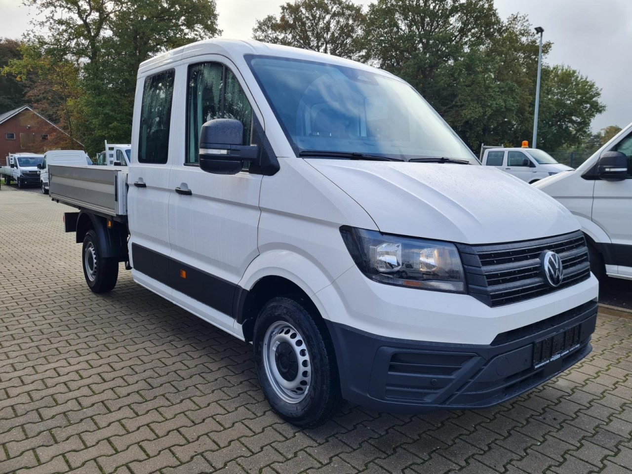 Volkswagen Crafter 35 Doka TDI Pritsche MR KLIMA TEMPOMAT - Open body delivery van, Combi van: picture 3 Volkswagen Crafter 35 Doka TDI Pritsche MR KLIMA TEMPOMAT - Open body delivery van, Combi van: picture 3
