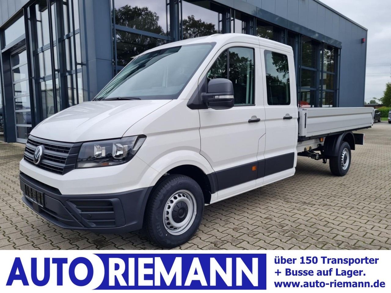 Volkswagen Crafter 35 Doka TDI Pritsche lang L4 KLIMA TEMPOMAT - Open body delivery van, Combi van: picture 1 Volkswagen Crafter 35 Doka TDI Pritsche lang L4 KLIMA TEMPOMAT - Open body delivery van, Combi van: picture 1