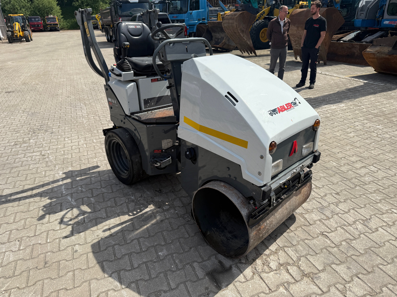Ammann ARX16K Kombiwalze Stahl Gummi Asphaltwalze - Combination roller: picture 4 Ammann ARX16K Kombiwalze Stahl Gummi Asphaltwalze - Combination roller: picture 4