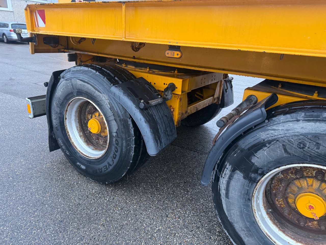 Dropside/ Flatbed semi-trailer ES-GE 6 Achs Ballastauflieger 4x gelenkt 2x Lift: picture 14 Dropside/ Flatbed semi-trailer ES-GE 6 Achs Ballastauflieger 4x gelenkt 2x Lift: picture 14