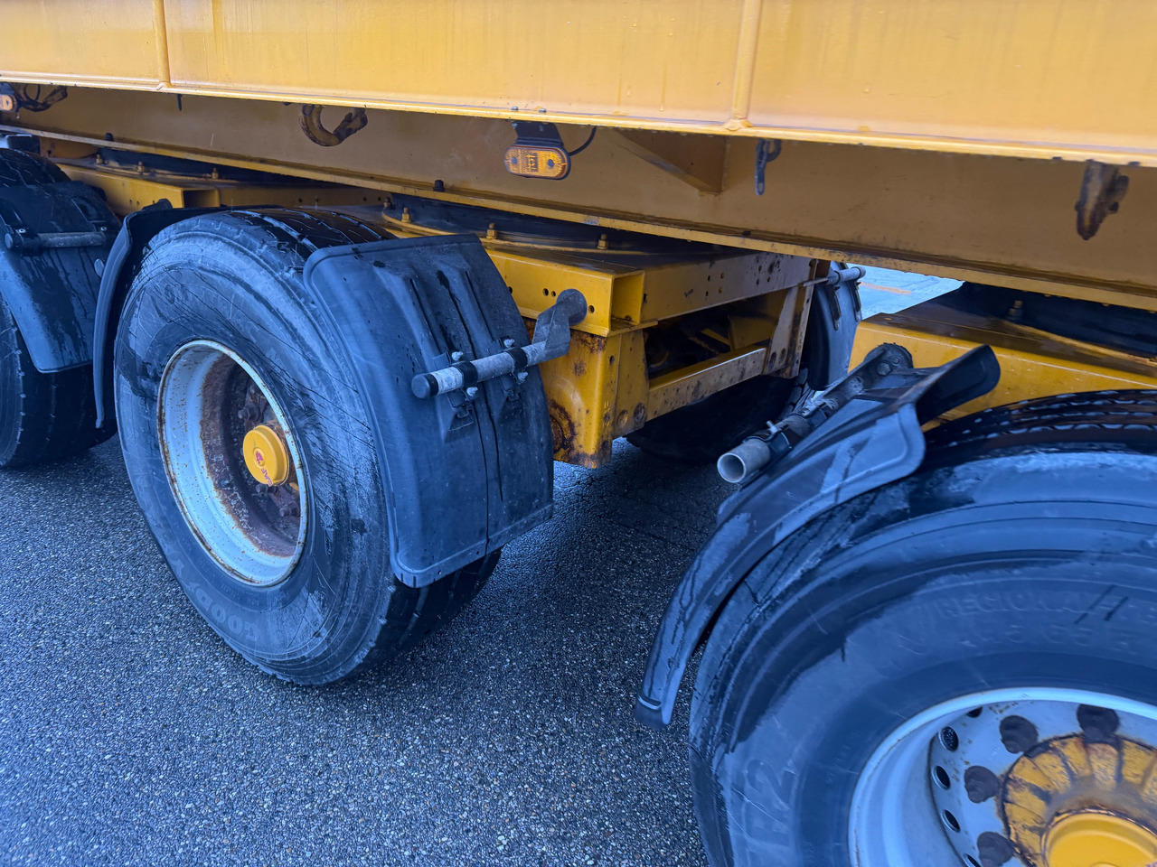 Dropside/ Flatbed semi-trailer ES-GE 6 Achs Ballastauflieger 4x gelenkt 2x Lift: picture 13 Dropside/ Flatbed semi-trailer ES-GE 6 Achs Ballastauflieger 4x gelenkt 2x Lift: picture 13