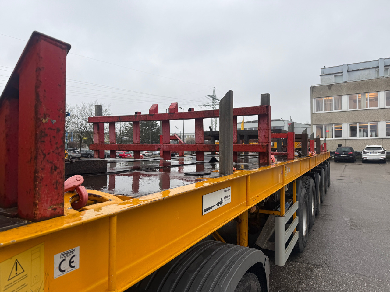 Dropside/ Flatbed semi-trailer ES-GE 6 Achs Ballastauflieger 4x gelenkt 2x Lift: picture 19 Dropside/ Flatbed semi-trailer ES-GE 6 Achs Ballastauflieger 4x gelenkt 2x Lift: picture 19