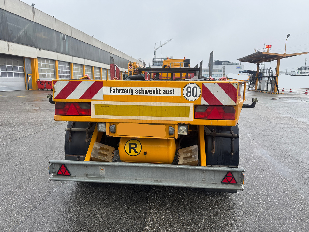 Dropside/ Flatbed semi-trailer ES-GE 6 Achs Ballastauflieger 4x gelenkt 2x Lift: picture 15 Dropside/ Flatbed semi-trailer ES-GE 6 Achs Ballastauflieger 4x gelenkt 2x Lift: picture 15