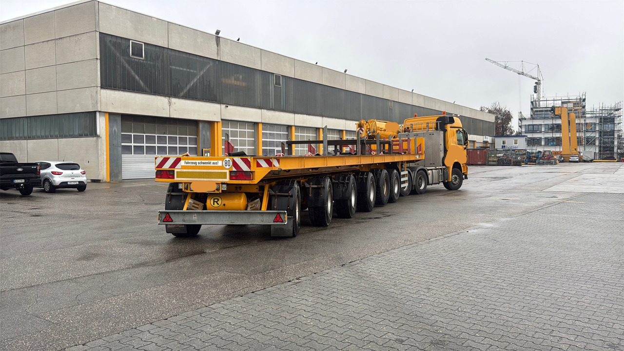 Dropside/ Flatbed semi-trailer ES-GE 6 Achs Ballastauflieger 4x gelenkt 2x Lift: picture 24 Dropside/ Flatbed semi-trailer ES-GE 6 Achs Ballastauflieger 4x gelenkt 2x Lift: picture 24
