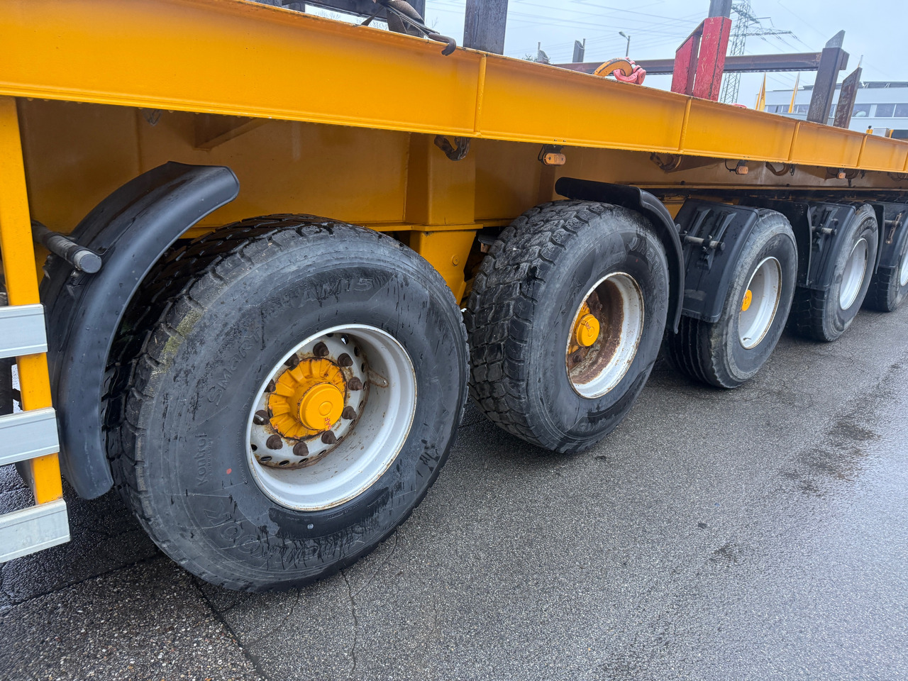 Dropside/ Flatbed semi-trailer ES-GE 6 Achs Ballastauflieger 4x gelenkt 2x Lift: picture 17 Dropside/ Flatbed semi-trailer ES-GE 6 Achs Ballastauflieger 4x gelenkt 2x Lift: picture 17