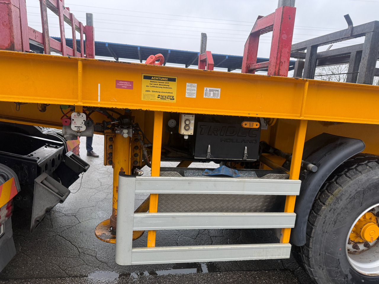 Dropside/ Flatbed semi-trailer ES-GE 6 Achs Ballastauflieger 4x gelenkt 2x Lift: picture 18 Dropside/ Flatbed semi-trailer ES-GE 6 Achs Ballastauflieger 4x gelenkt 2x Lift: picture 18