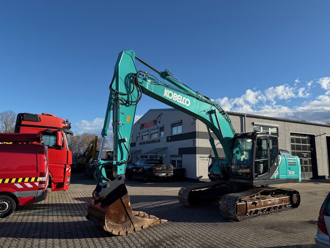 Kobelco SK210 NLC-10 Kettenbagger Oilquick Klima - Crawler excavator: picture 2 Kobelco SK210 NLC-10 Kettenbagger Oilquick Klima - Crawler excavator: picture 2