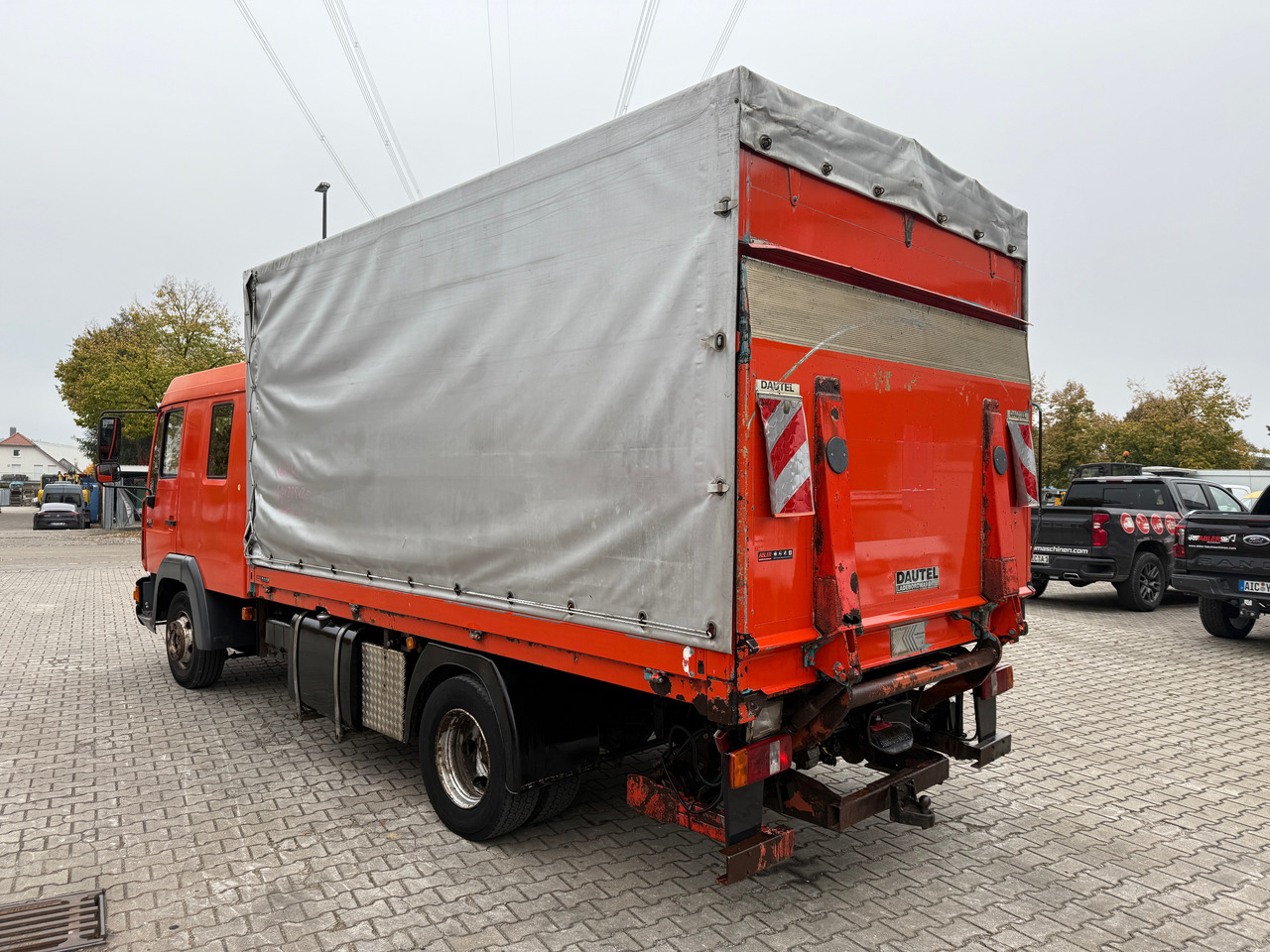 MAN 8.174 Pritsche+Plane+Ladebordwand DOKA L2000 - Curtainsider truck: picture 5 MAN 8.174 Pritsche+Plane+Ladebordwand DOKA L2000 - Curtainsider truck: picture 5