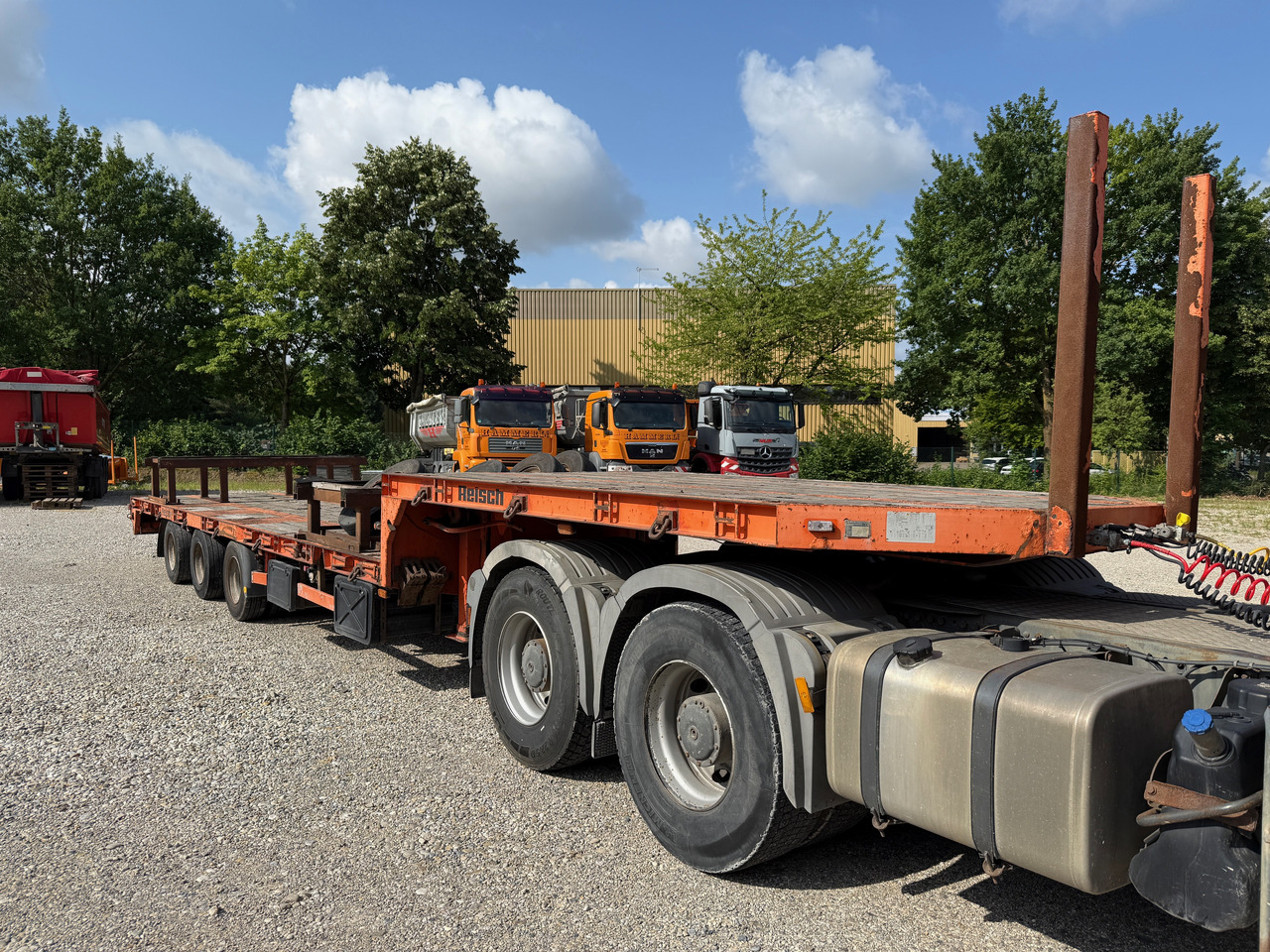 Reisch RPTS 35/24 Tieflader Auflieger - Low loader trailer: picture 4 Reisch RPTS 35/24 Tieflader Auflieger - Low loader trailer: picture 4