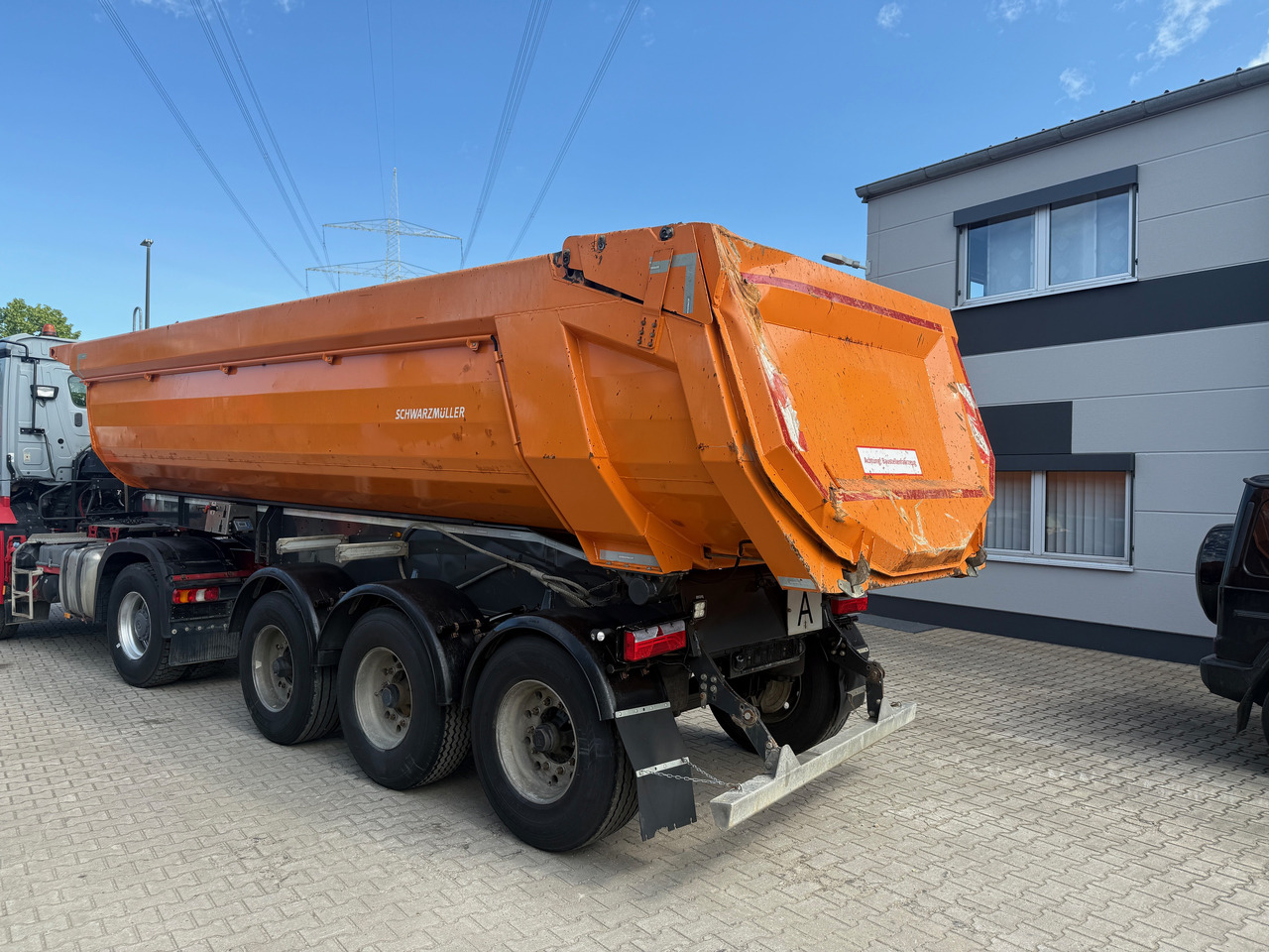 Schwarzmüller Kippauflieger Gesteinsmulde verstärkt Liftachse - Tipper semi-trailer: picture 5 Schwarzmüller Kippauflieger Gesteinsmulde verstärkt Liftachse - Tipper semi-trailer: picture 5