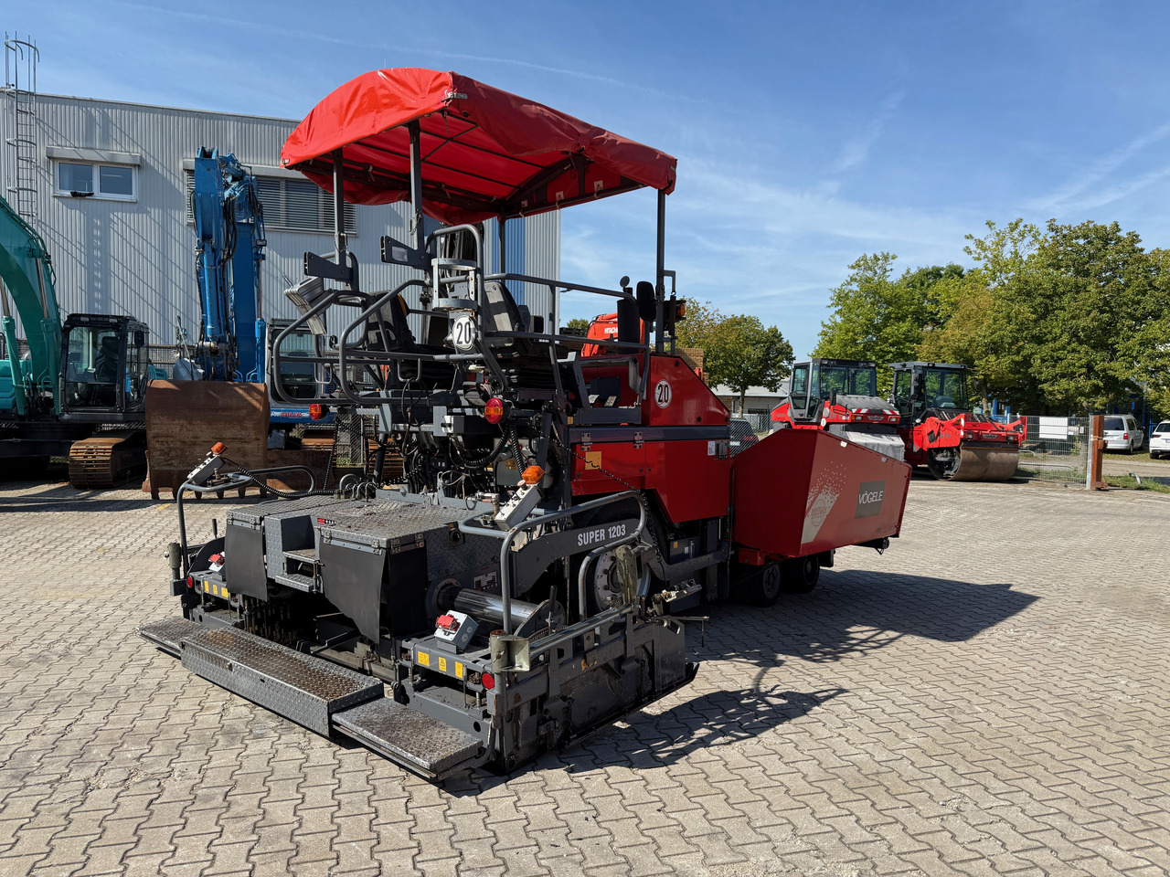 Vögele Super 1203 Asphalt-Radfertiger - Asphalt paver: picture 4 Vögele Super 1203 Asphalt-Radfertiger - Asphalt paver: picture 4