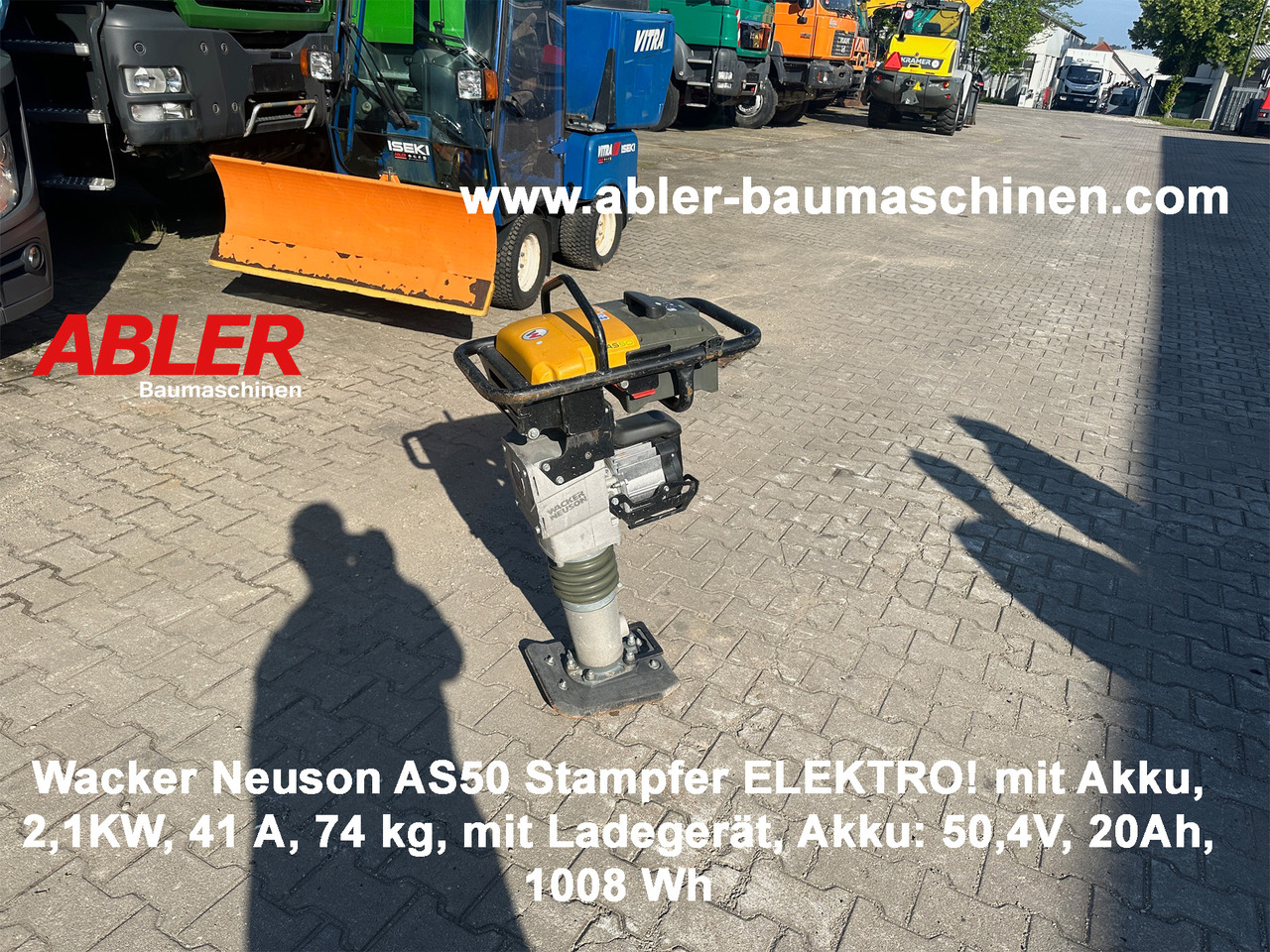 Wacker Neuson AS50E Rüttelstampfer Elektro AKKU! - Rammer: picture 1 Wacker Neuson AS50E Rüttelstampfer Elektro AKKU! - Rammer: picture 1