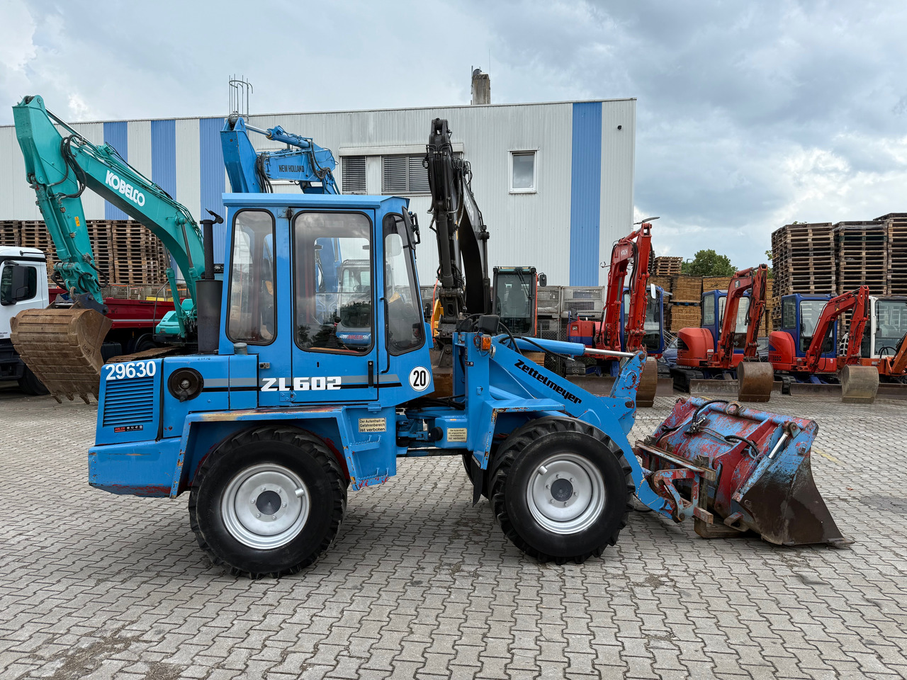 Wheel loader Zettlmeyer ZL602 Radlader Gabel + Schaufel + SW: picture 6
