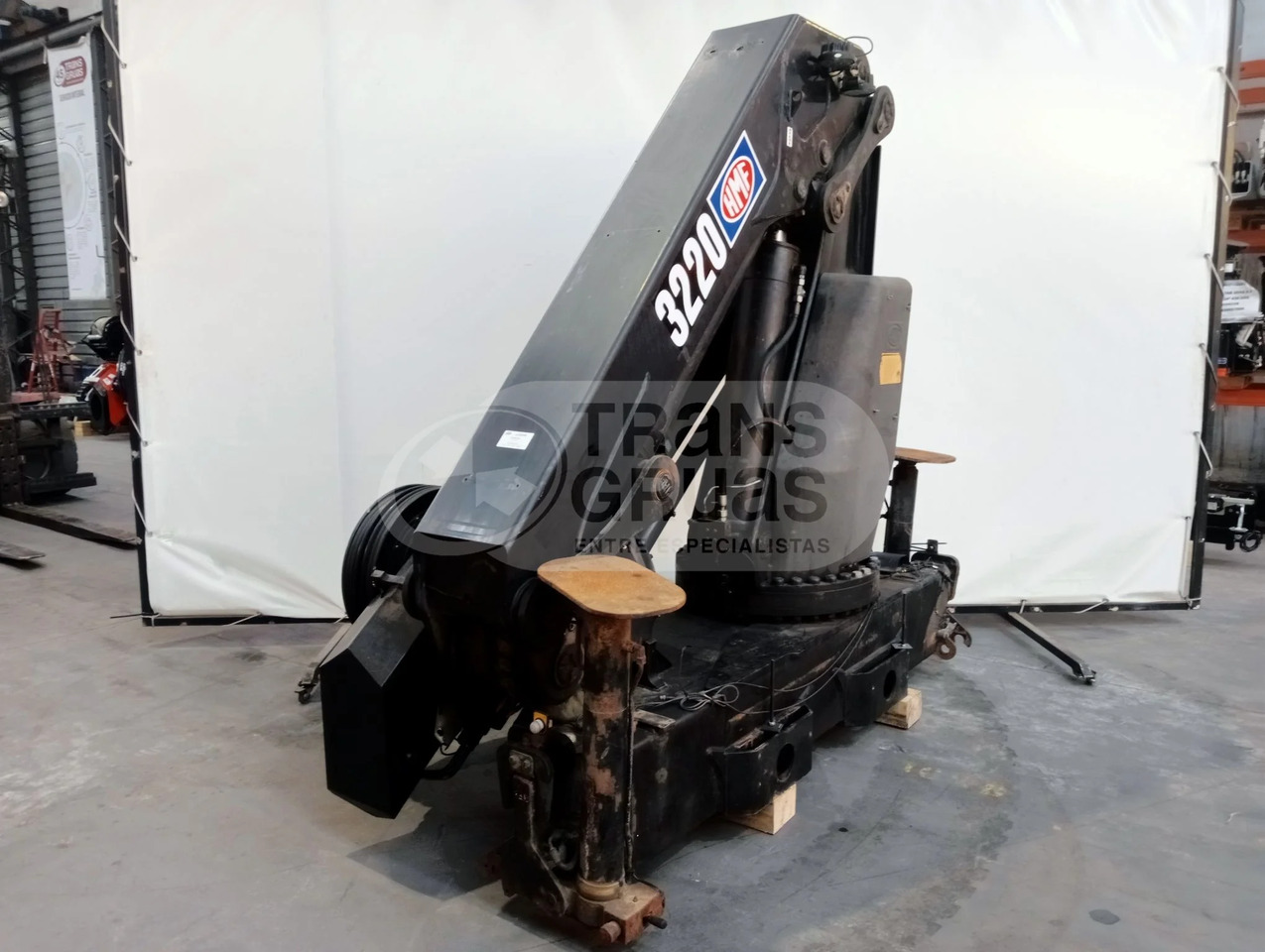 Grúa hidráulica HMF 3220 K5 - Loader crane: picture 1 Grúa hidráulica HMF 3220 K5 - Loader crane: picture 1