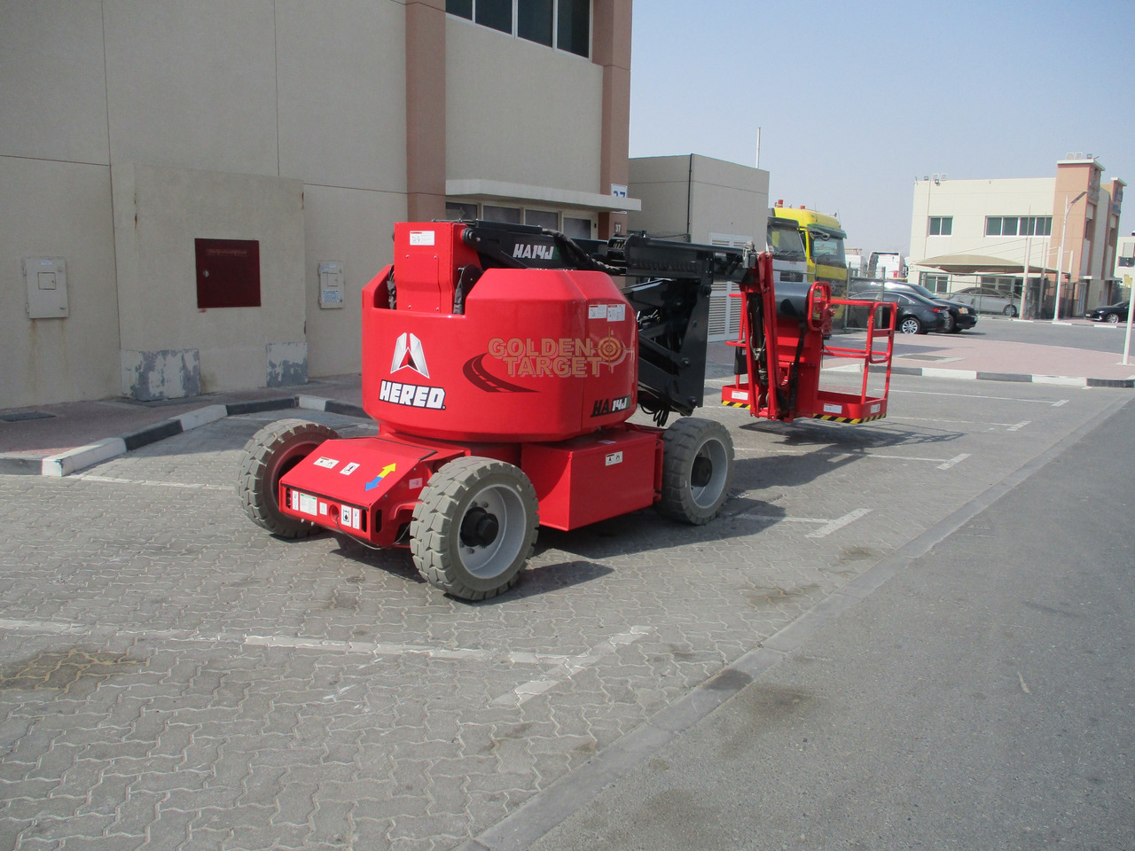 New Articulated boom Hered HA14JE Electric Articulating Boom Lift: picture 6 New Articulated boom Hered HA14JE Electric Articulating Boom Lift: picture 6