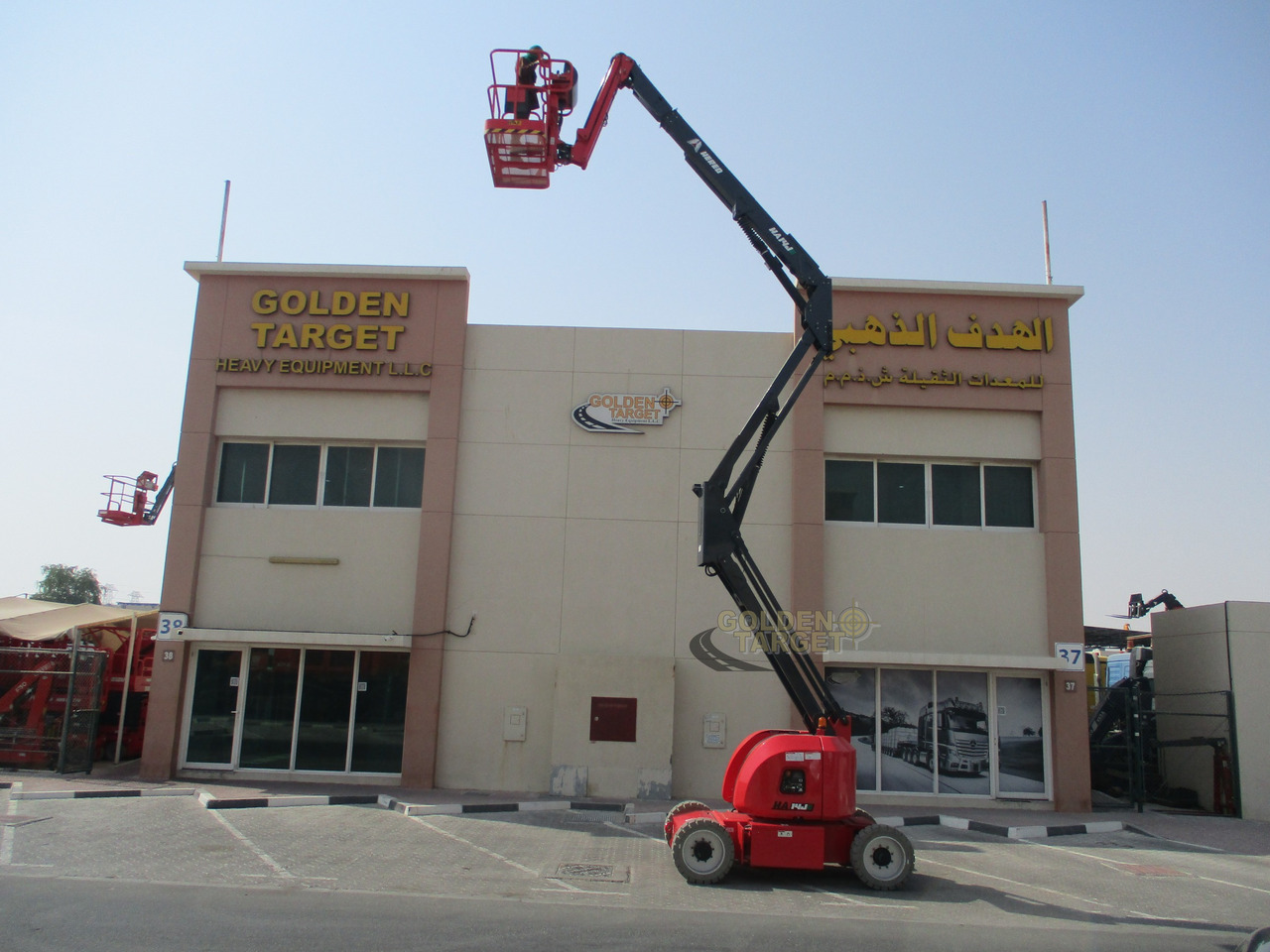 New Articulated boom Hered HA14JE Electric Articulating Boom Lift: picture 8 New Articulated boom Hered HA14JE Electric Articulating Boom Lift: picture 8