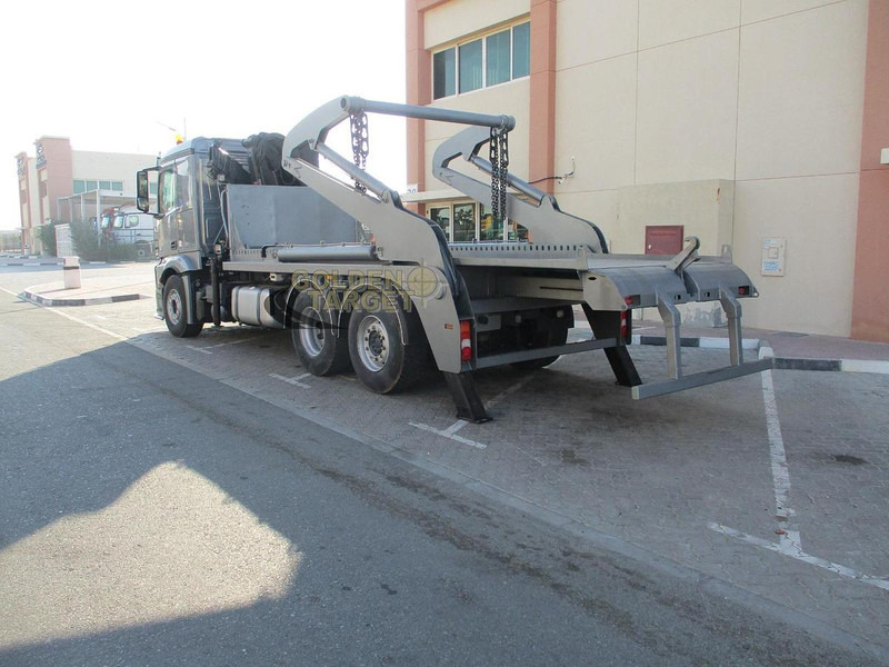 Mercedes-Benz 2642 6×2 Double Skip Loader with HIAB Crane - Skip loader truck: picture 5 Mercedes-Benz 2642 6×2 Double Skip Loader with HIAB Crane - Skip loader truck: picture 5