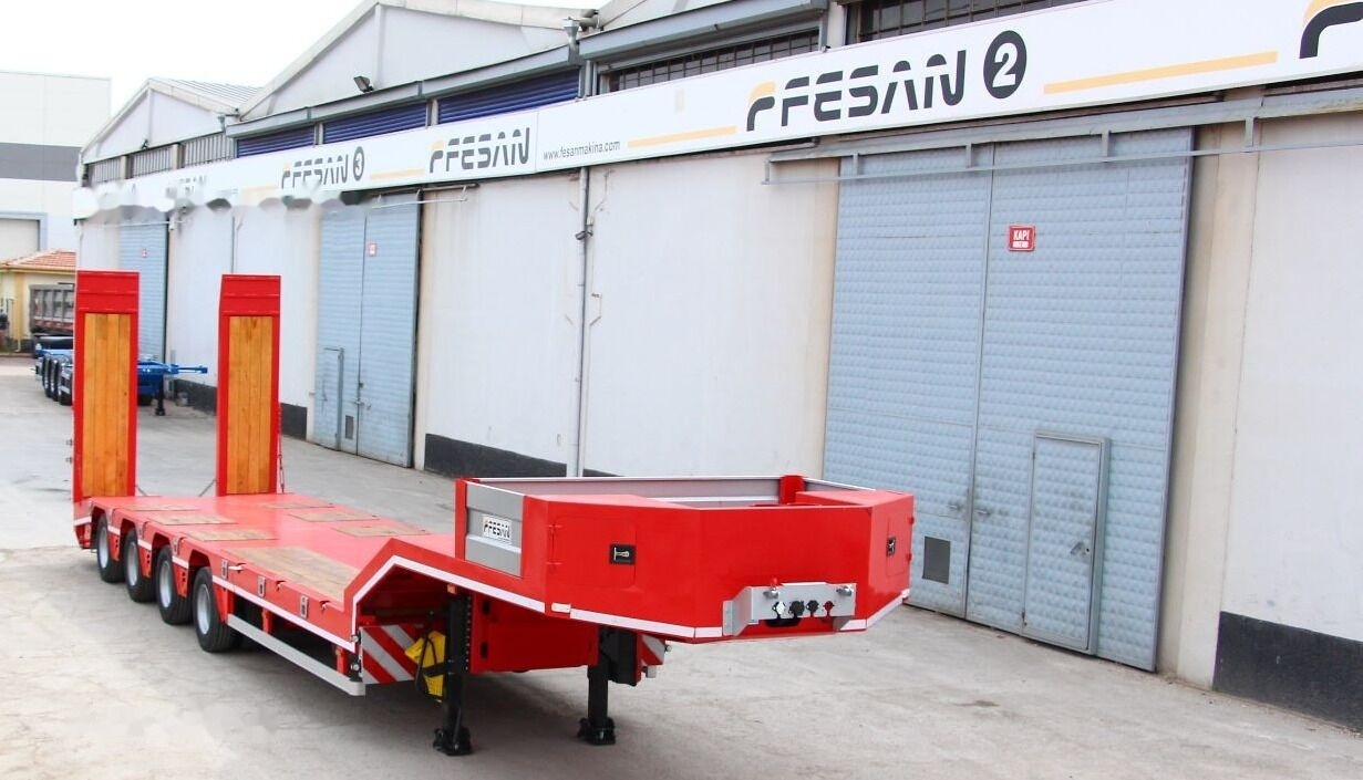 New Low loader semi-trailer Fesan 4 AXLES LOWBED: picture 7 New Low loader semi-trailer Fesan 4 AXLES LOWBED: picture 7