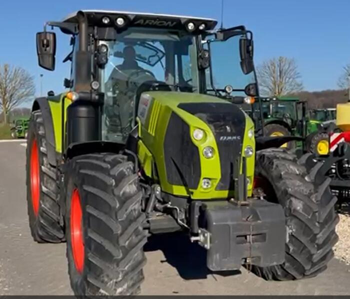 Claas Arion 650 - Farm tractor: picture 1 Claas Arion 650 - Farm tractor: picture 1