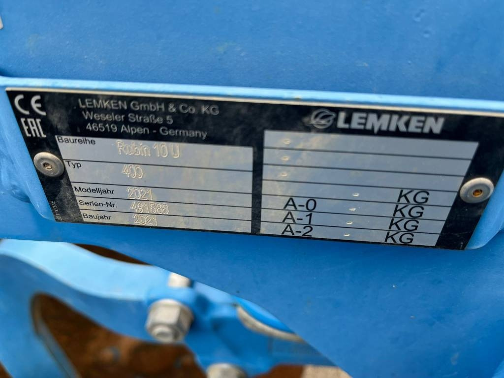 Disc harrow Lemken Rubin 10/400 U: picture 6