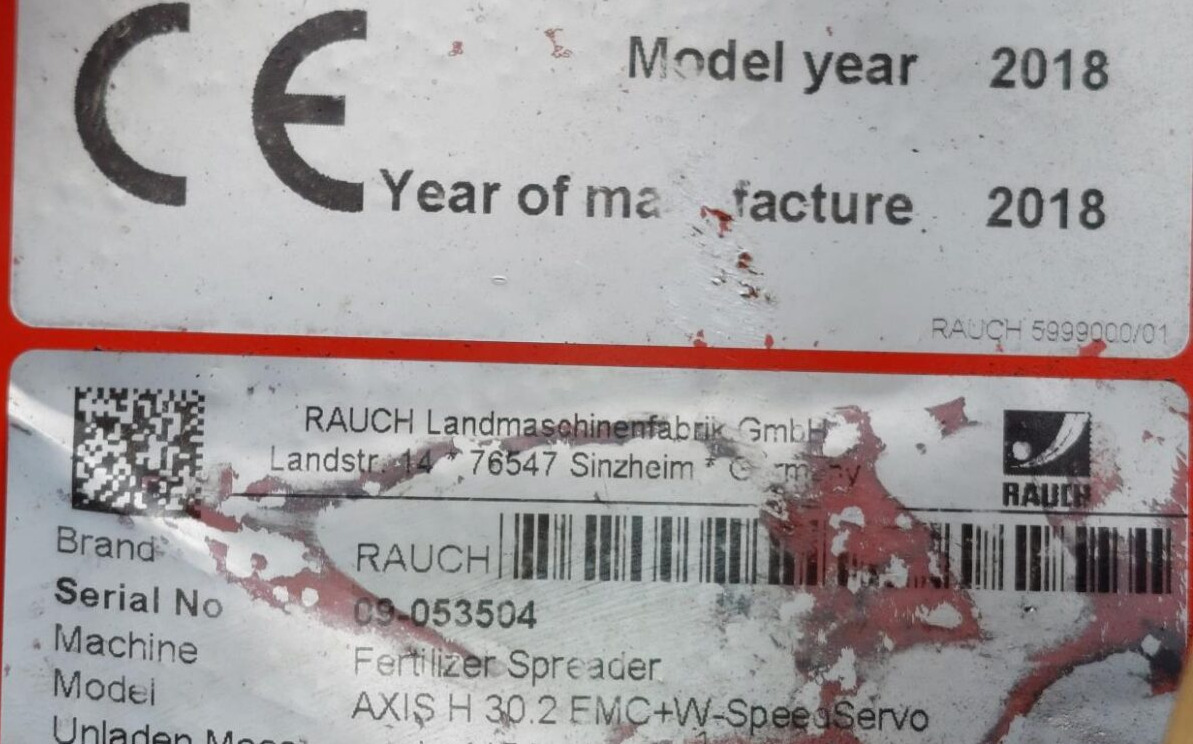 Fertilizer spreader Rauch Rauch Axis H 30.2 EMC+W -Speed: picture 15