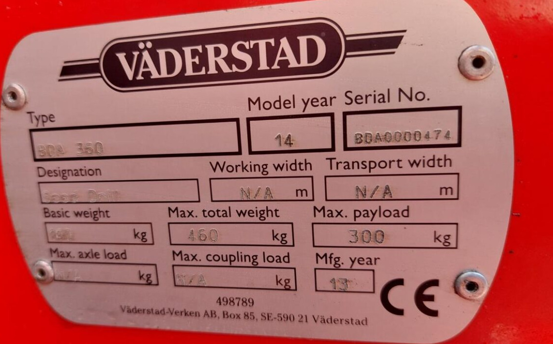 Seed drill Väderstad Spirit 600 C med Biodrill 360: picture 14