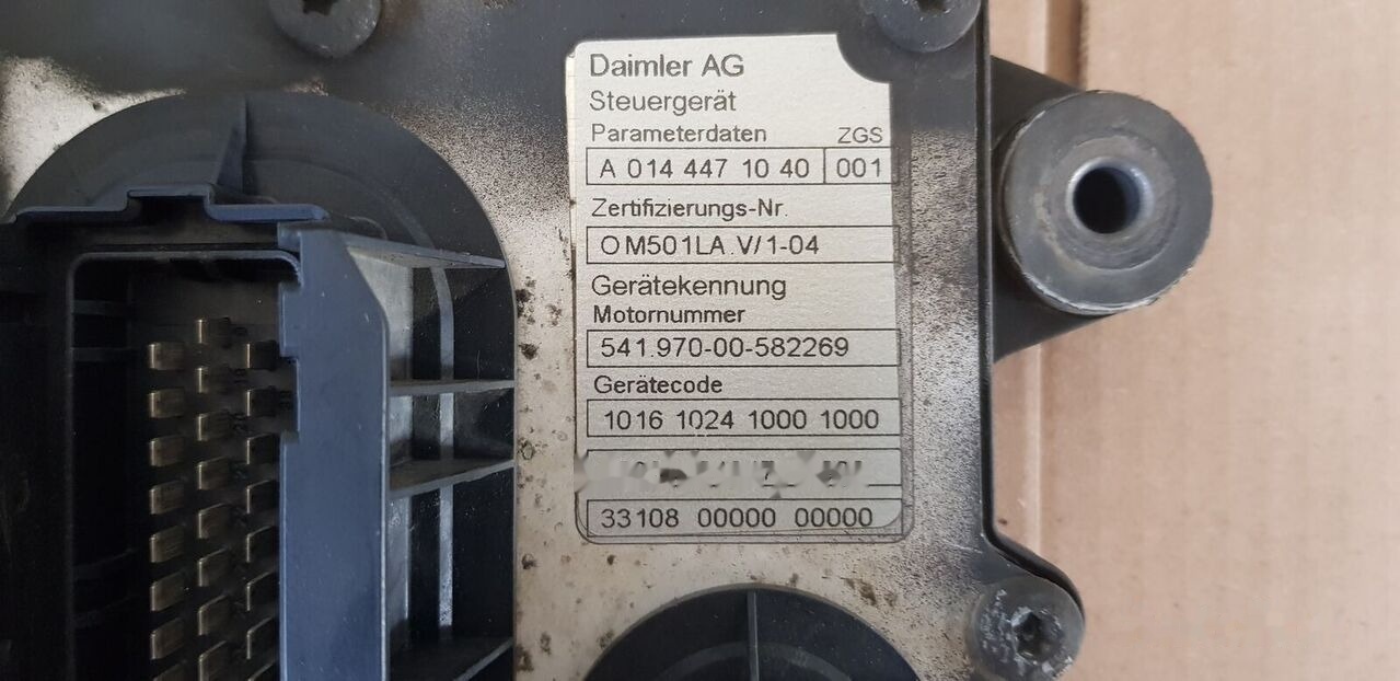 A 014 447 1040 Mercedes-Benz ACTROS - ECU for Truck: picture 1 A 014 447 1040 Mercedes-Benz ACTROS - ECU for Truck: picture 1