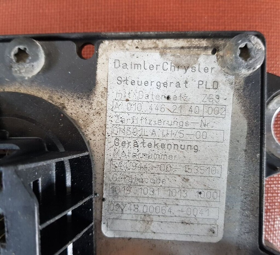 Mercedes-Benz ACTROS EURO3 A 010 446 2140 Mercedes-Benz ACTROS MB2 - ECU for Truck: picture 1 Mercedes-Benz ACTROS EURO3 A 010 446 2140 Mercedes-Benz ACTROS MB2 - ECU for Truck: picture 1