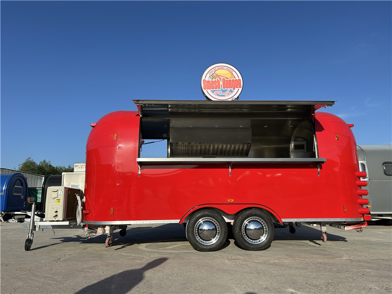 New Vending trailer Burger Van Smash Burger Trailer |Handcrafted Burgers & Fries Food Truck: picture 6