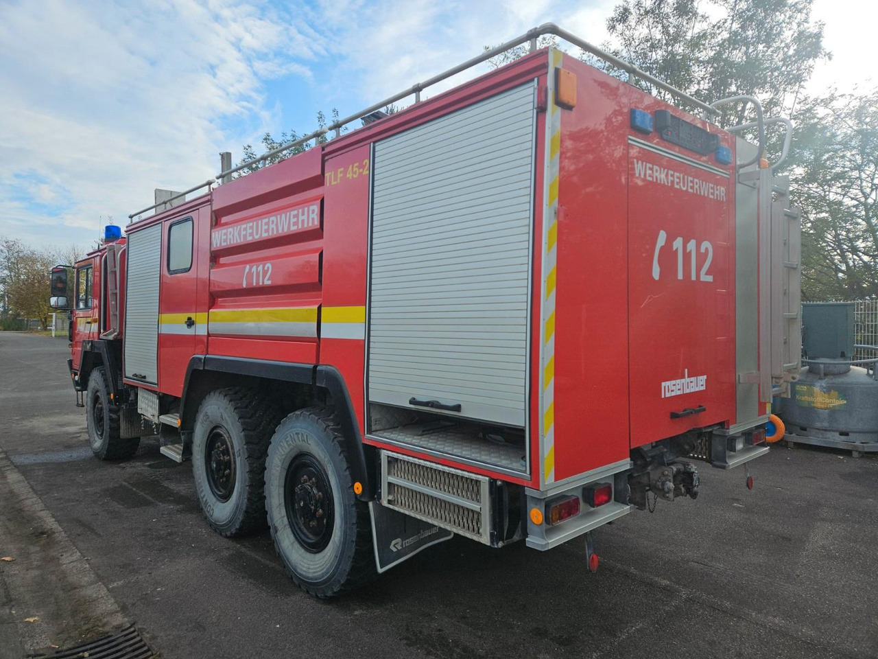 MAN KAT 15.232 6x6 Tanklöschfahrzeug - Tank truck: picture 4 MAN KAT 15.232 6x6 Tanklöschfahrzeug - Tank truck: picture 4