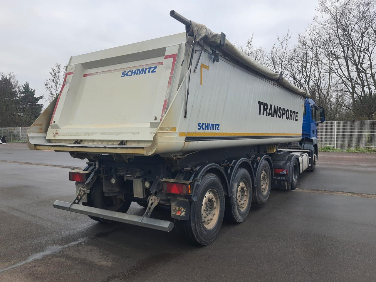 Schmitz Cargobull SKI 24 SL 7.2 Alumulde Kasten - Tipper semi-trailer: picture 4 Schmitz Cargobull SKI 24 SL 7.2 Alumulde Kasten - Tipper semi-trailer: picture 4