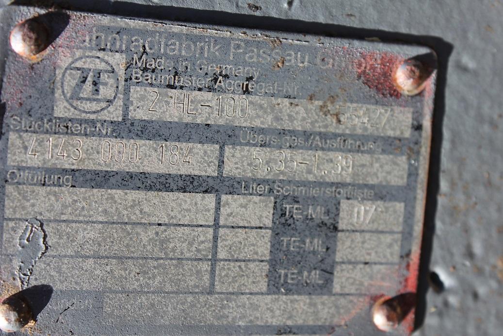 Atlas 2005 ZF 2HL100 - Transmission for Construction machinery: picture 4 Atlas 2005 ZF 2HL100 - Transmission for Construction machinery: picture 4