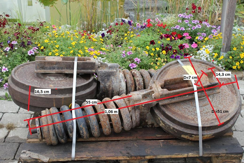 Hitachi FH 200LC - Track roller for Construction machinery: picture 4 Hitachi FH 200LC - Track roller for Construction machinery: picture 4