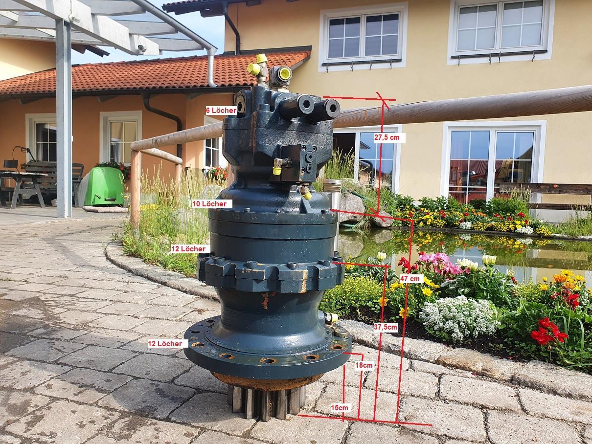 Hyundai Robex 220 LC 9A - Swing motor for Construction machinery: picture 1 Hyundai Robex 220 LC 9A - Swing motor for Construction machinery: picture 1