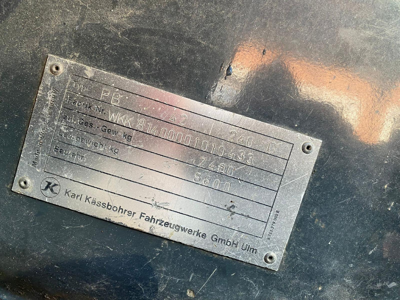 Hydraulics for Utility/ Special vehicle Kässbohrer PB 240D: picture 7