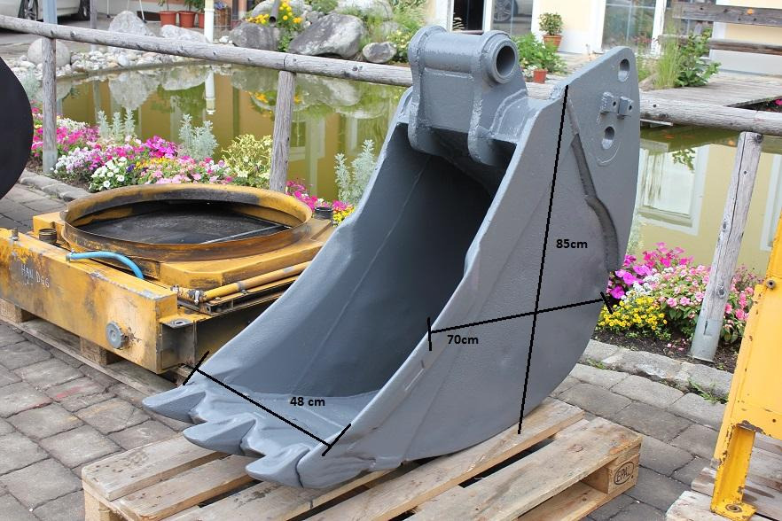 Liebherr A, R - Excavator bucket: picture 1 Liebherr A, R - Excavator bucket: picture 1