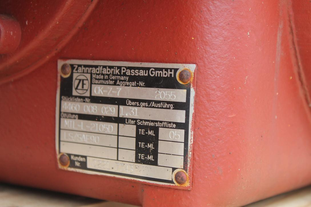 Moxy ZF CK Z7 - Gearbox for Construction machinery: picture 3 Moxy ZF CK Z7 - Gearbox for Construction machinery: picture 3