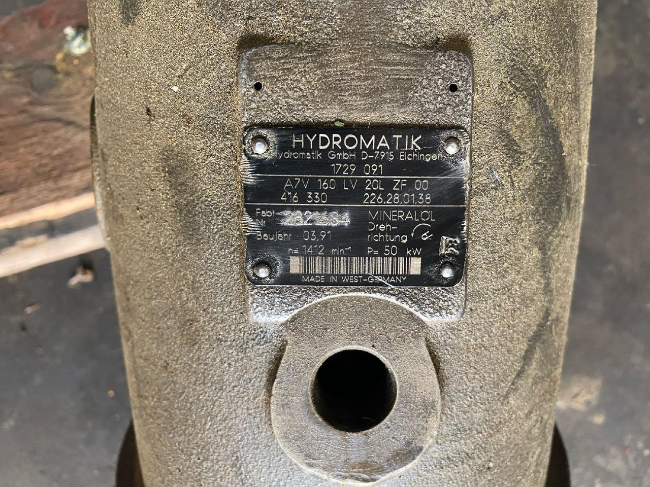 O&K A7V160 aus RH 12 - Hydraulic pump for Construction machinery: picture 2 O&K A7V160 aus RH 12 - Hydraulic pump for Construction machinery: picture 2