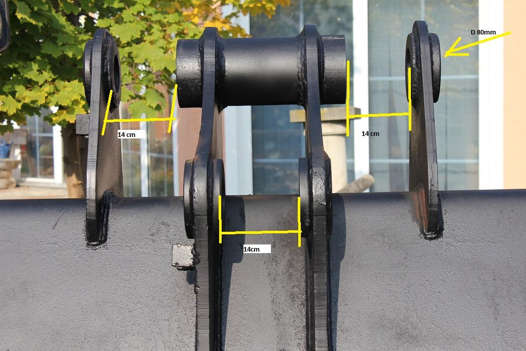 O&K RH 12 RH 16 - Excavator bucket for Construction machinery: picture 3 O&K RH 12 RH 16 - Excavator bucket for Construction machinery: picture 3