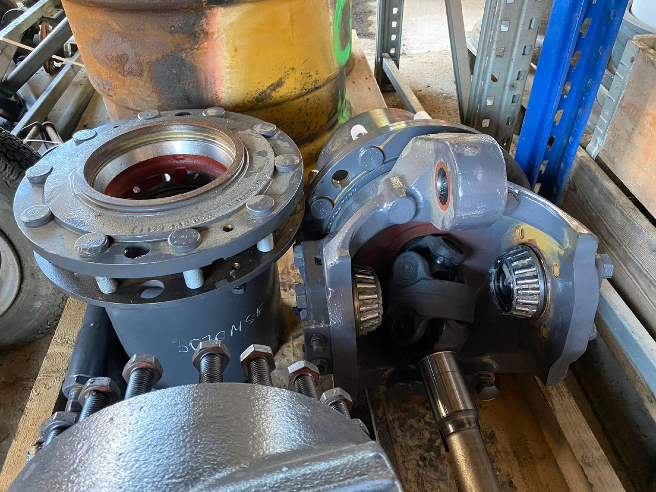 New Axle and parts for Construction machinery ZF MS E 3070 II: picture 8