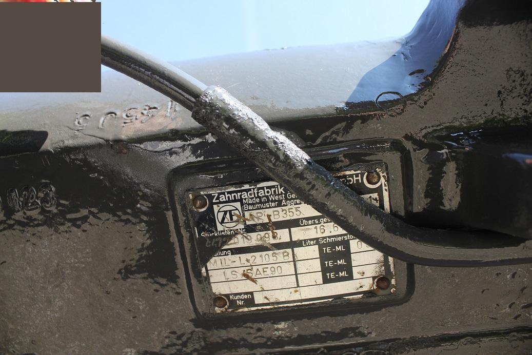 Zeppelin ZM 15 ZF AP B 355 - Axle and parts for Construction machinery: picture 3 Zeppelin ZM 15 ZF AP B 355 - Axle and parts for Construction machinery: picture 3