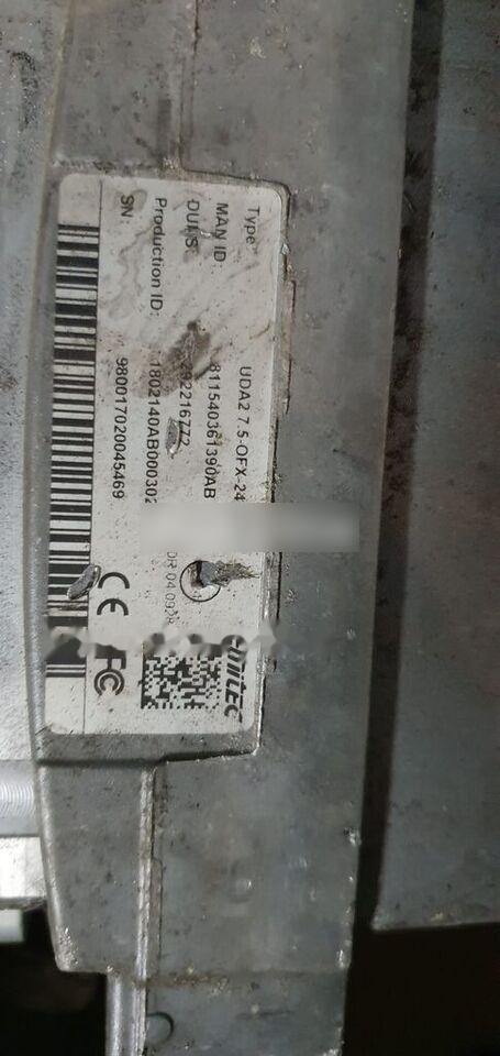 81154036134000 MAN TGX TGS truck - Muffler/ Exhaust system for Truck: picture 4 81154036134000 MAN TGX TGS truck - Muffler/ Exhaust system for Truck: picture 4