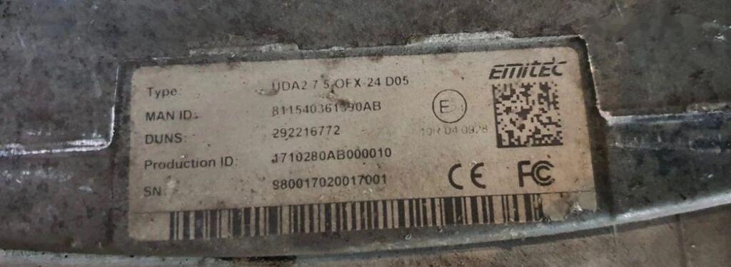 Moduł EMITEC Euro 6 Man TGX TGS 440KM 81154036134000 regeneracja 81154036134000 - Muffler/ Exhaust system for Truck: picture 2 Moduł EMITEC Euro 6 Man TGX TGS 440KM 81154036134000 regeneracja 81154036134000 - Muffler/ Exhaust system for Truck: picture 2